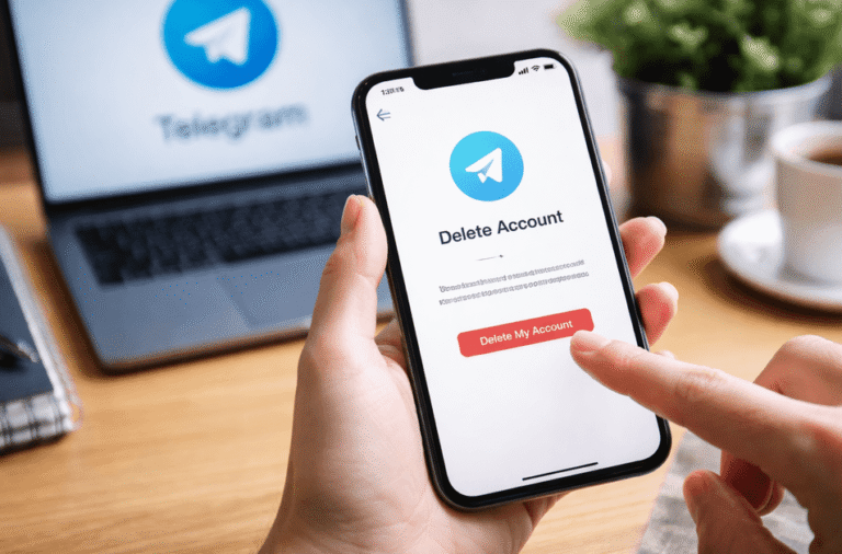 cara hapus akun telegram