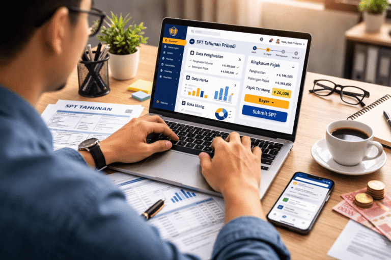 cara lapor spt tahunan pribadi cortex