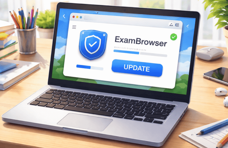 cara update exambrowser di chromebook